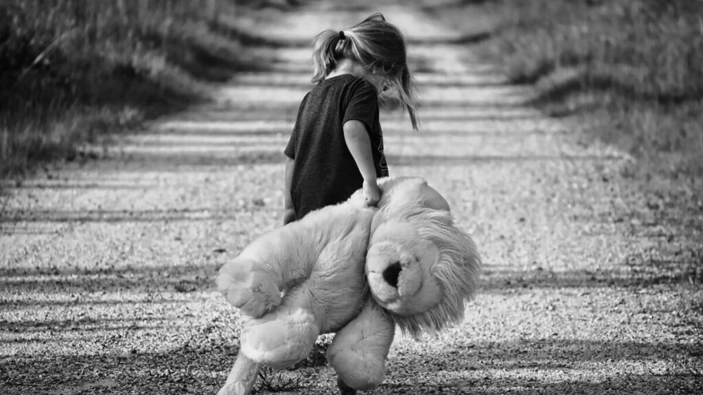 ライオンと女の子